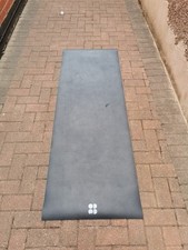 Sweaty Betty Rubber Yoga Mat Exercise Gym Fitness Exercise Mat