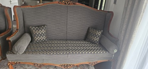 Peace sofa green pattern - ,