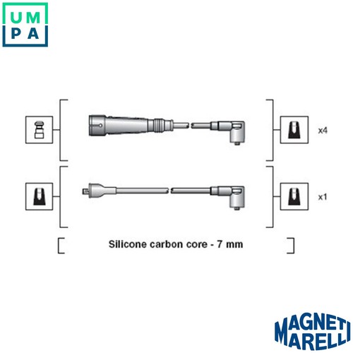 Ignition cable kit - ignition,