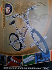 DIAMONDBACK OLD SKOOL BMX PRINT FREESTYLE VENOM