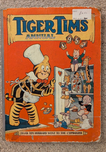 Tiger tim annual 1952 - annual, good