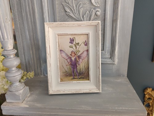 Framed shabby chic art - framed,
