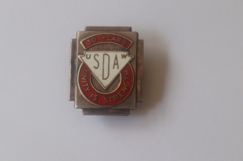 Sterling silver enamel usdaw - &,
