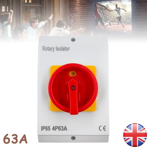 63a rotary isolator switch - isolator,