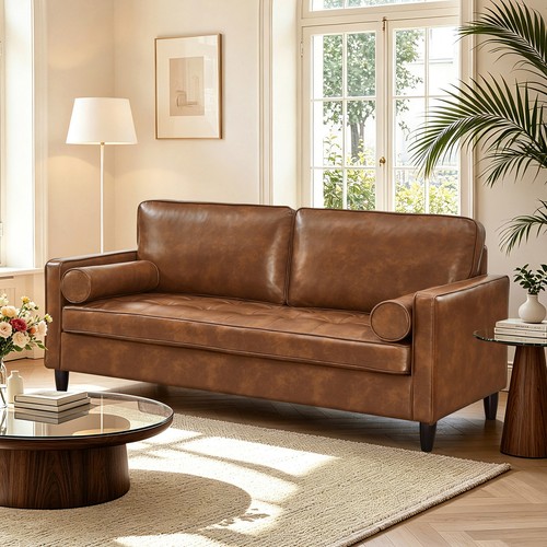 Seater sofa modern pu - 3,