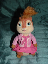 ALVIN AND THE CHIPMUNK SMALL BRITTANY  PLUSH BEANIE SOFT TOY 2011 BX