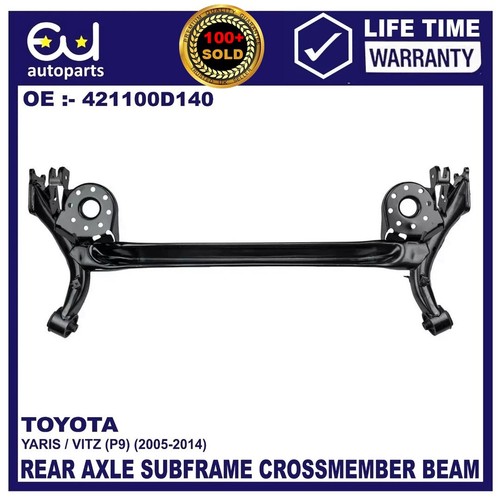 Rear axle subframe crossmember - rear,