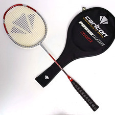 ? Carlton Power Blade Flare Badminton Racket - Silver Red