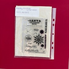 Simon Says Stamp Holiday Envelope  Sentiments Retired  Christmas Winter