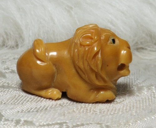 Vintage tagua nut hand carved - vintage,