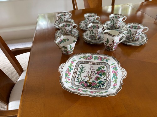 Vintage hand painted - hand-painted, coalport