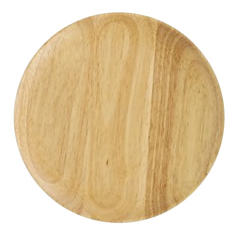 Wooden plate made oak wood - plate,