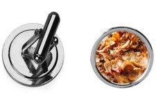 doner kebab meat Dome Cufflinks Groom dad Wedding Jewellery boxed