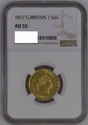 George iii 1817 modern gold - george,