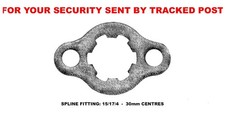 Front sprocket retaining plate