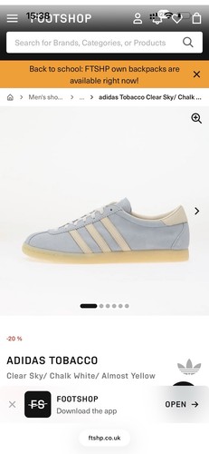 Adidas tobacco trainers size - tobacco,