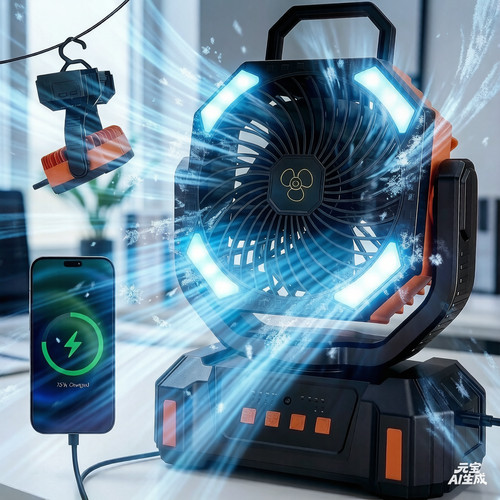 20000mah camping fan - camping,