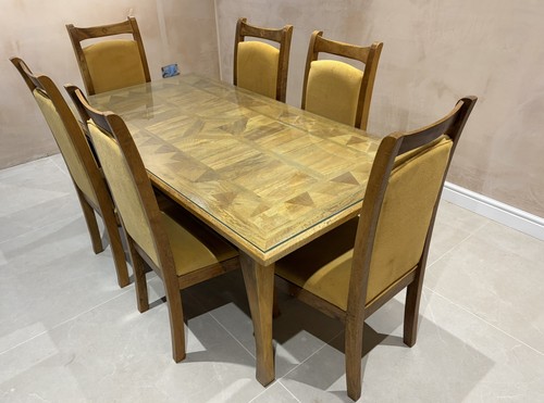 Solid wood dining table - , with