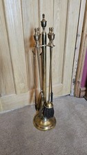 Vintage solid brass fireplace - solid,