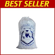 Durable 20-Pound Ice Bags with