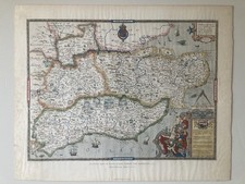 Saxton’s Map Of Kent