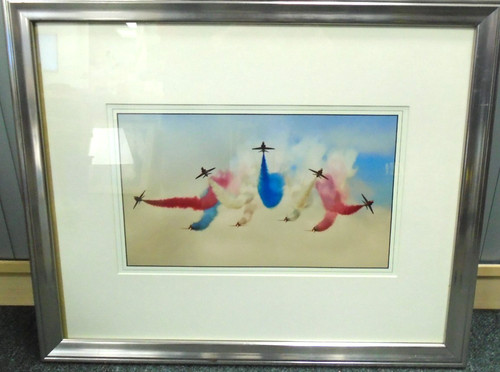 Framed print photograph of - framed,