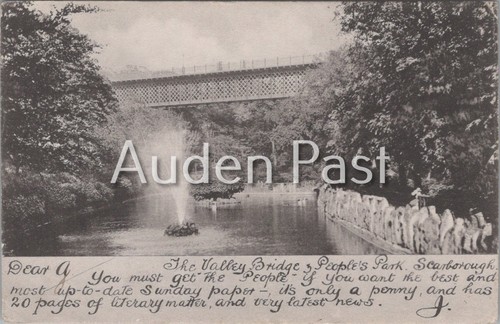 Vintage topographical postcard - topographical,