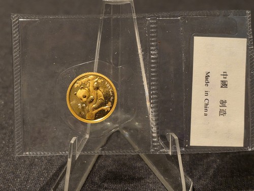 1996 20oz gold panda coin - 1996, 1/20oz