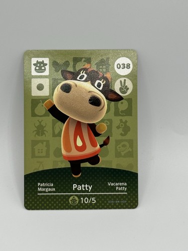 038 patty series 1 animal - 038,
