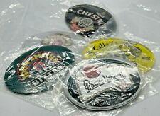 VARIOUS USED FLAT OVAL PUMP BADGES - PUB BAR SIGNS HOME T