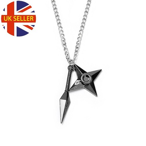 Anime naruto necklace sasuke - anime,