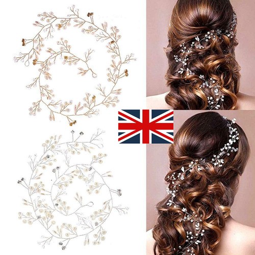 Pearls wedding hair - pearls,