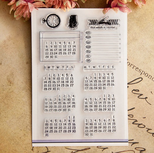 Clear silicone stamp - silicone,