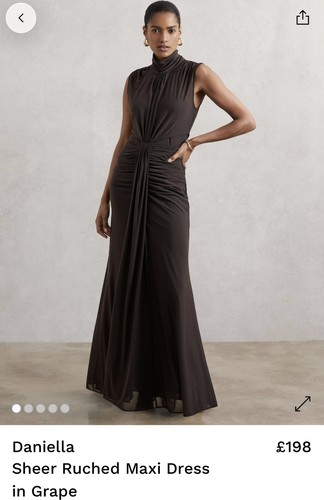 Reiss dress daniella sheer - reiss,
