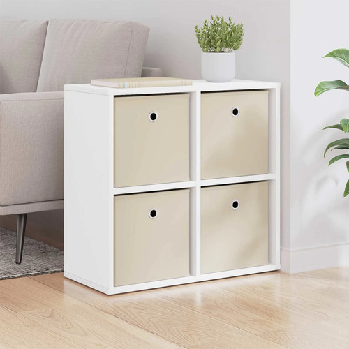 Sideboard white 5x27x57cm - sideboard,