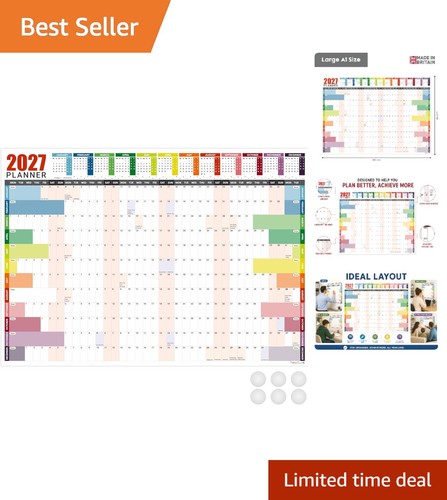 Multi colored 2027 wall - 2027,