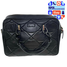 Lulu Guinness Black Embossed