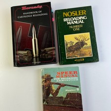 Reloading Manuals Lot of 3