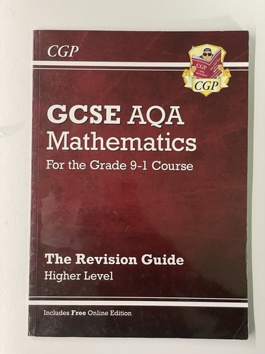 Cgp gcse aqa maths - grade, 9-1