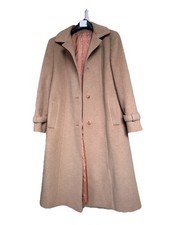 Luxury 75% Cashmere Camel Coat