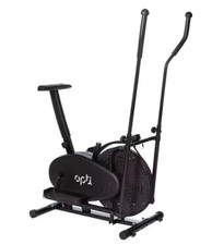 Opti 2 in 1 Air Cross Trainer and Exercise Bike | Home Gym Fitness Equipment