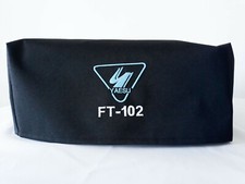 OLD Radio dust cover black colour Kenwood, Icom, Yaesu, Drake, Collins etc.