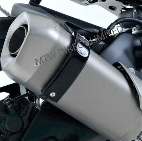 Racing black exhaust can - r&g,