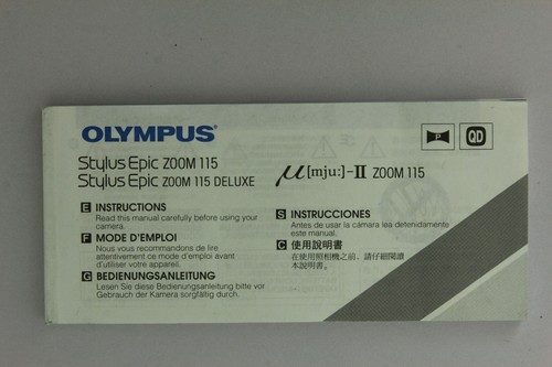 Olympus stylus epic zoom - olympus,
