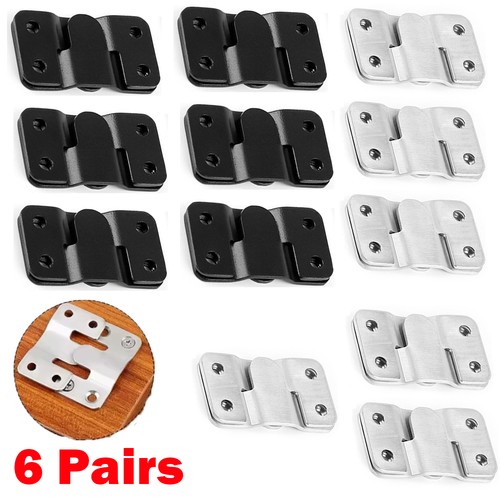 6pairs flush bracket strong - bracket,