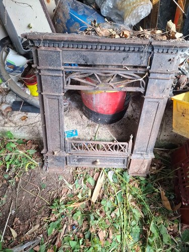 Victorian style fireplace