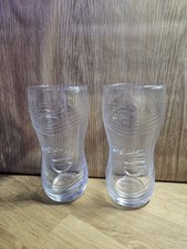 2x Pepsi Glass 16oz 460ml