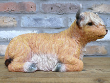 Resin vintage style highland - resin,