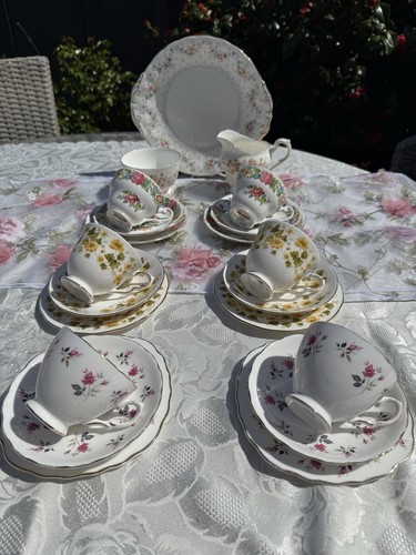Vintage bone china afternoon - china,