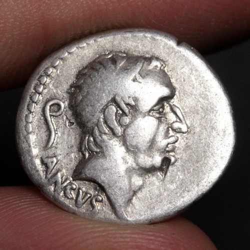 Roman aqueduct denarius 56bc - denarius,